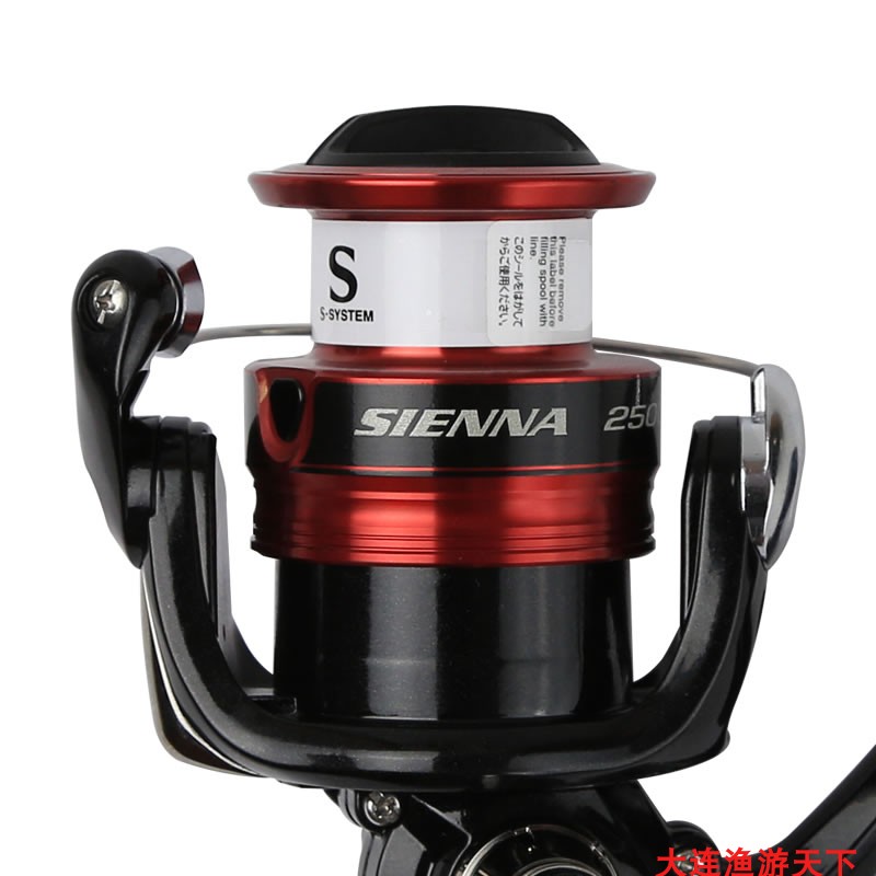 SHIMANO 禧玛诺 纺车轮 矶钓 鲈鱼 渔轮 SIENNA 2500