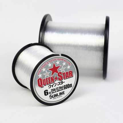 SUNLINE桑濑QUEEN STAR尼龙线主线子线台钓鱼线渔线日本进口原丝