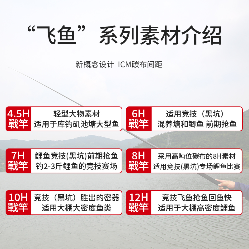 阿蒙森台钓竞技战竿