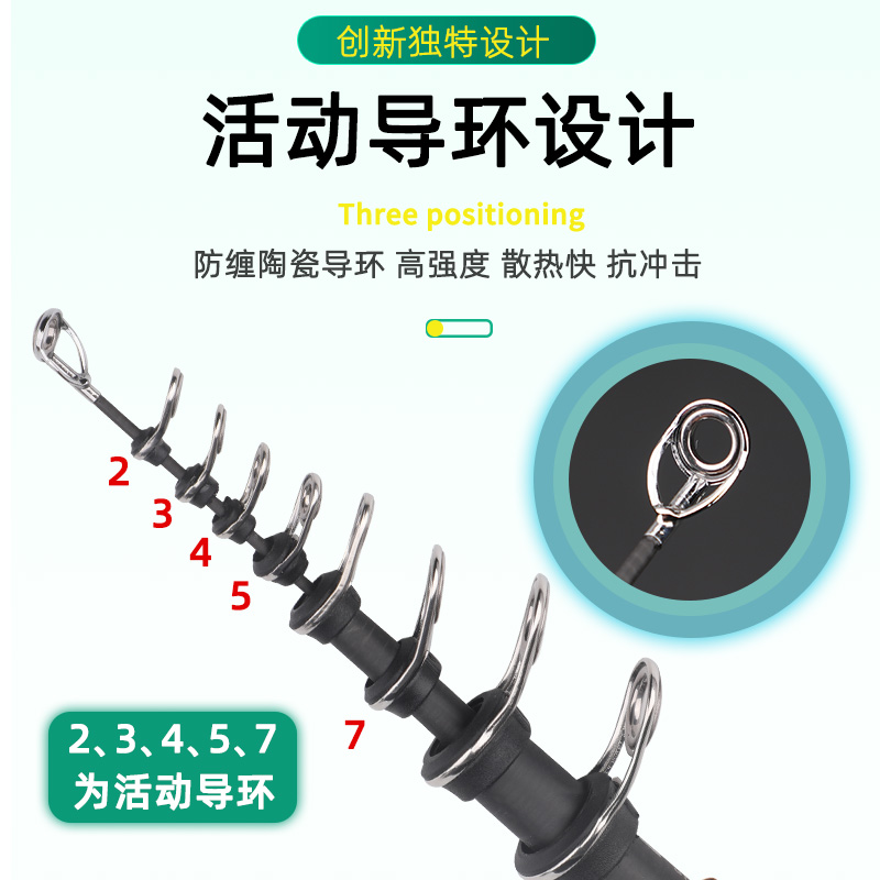 阿蒙森搏鱼大师矶远投（竞）矶钓竿